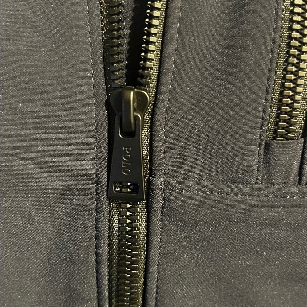 Polo by Ralph Lauren Men's Dark Navy Weatherproof Performance Full Zip Jacket - Picture 7 of 10